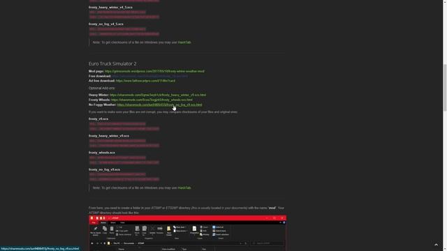Зимний мод для ETS 2 (актуальное видео в описании) смотреть онлайн