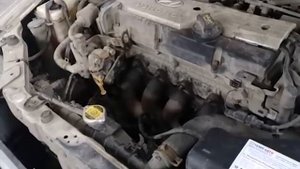 Замена катализатора и гофры на Hyundai Accent. Установка универсального катализатора.