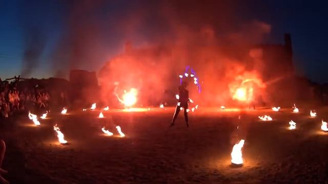 Огненное Шоу в Замке Шаакен, Калининградская область смотреть онлайн