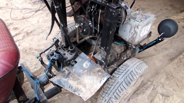 Минитрактор с двигателем ЗИД (конструкция ч2) смотреть онлайн