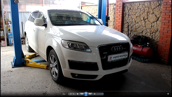 Как снять и перебрать Webasto на АУДИ Q7 2008 AUDI Q7 3,0 дизель 1часть