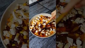 Бурито с фасолью и кукурузой,в лепёшке тартильи