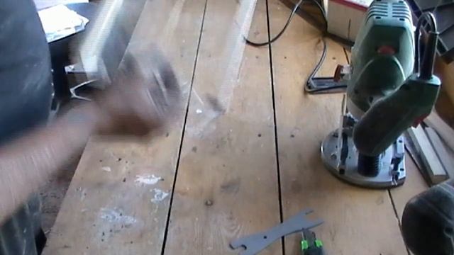 Универсальный шаблон для ручного фрезера из бросовых материалов