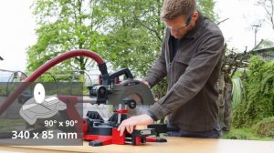 Einhell Аккумуляторная торцовка с протяжкой TE-SM 36/10