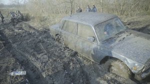 ЭТО ШОК...ВАЗ 2107 против NIVA на оффроад
