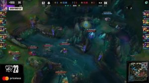 G2 vs DK Highlights Round 1 Worlds Main Event 2023 G2 Esports vs Dplus KIA by Onivia