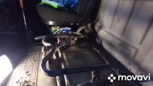 рабочие будни -ставим новое сиденье в газель