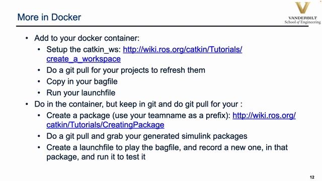 Extending Docker to run more of Ros by default смотреть онлайн