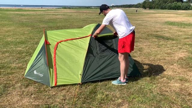 Обзор палатки Mircamping 1504-2 / Двухместная палатка / Купить палатку для двух человек / Кемпинг
