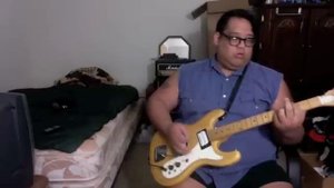 Univox Hi-flyer Phase 3 Mosrite copy electric guitar by Sambone