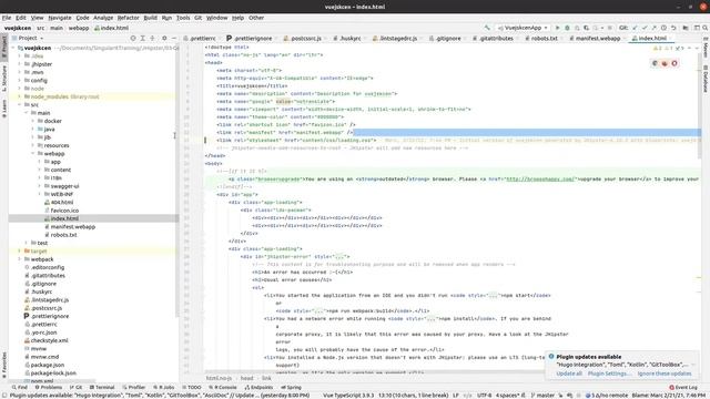Lost in a JHipster vue.js project? 1/5 смотреть онлайн