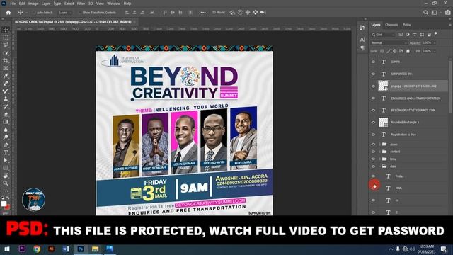 PSD FILES - FREE CHURCH FLYERS FOR COMMERCIAL USE - 100% EDITABLE - PHOTOSHOP DOCUMENT FREE смотреть онлайн