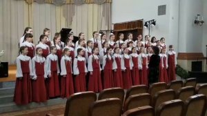 А Гречанинов Заклинание зимы. Хор "Cantus". ДМШИ 9, г. Минск