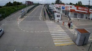 ПСОУ - Въезд на КПП АБХАЗИЯ (из РОССИИ) | Онлайн камера. Сутки  за 1 минуту.