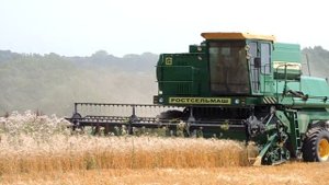 Уборка пшеницы 2017!Комбайн ДОН-1500А