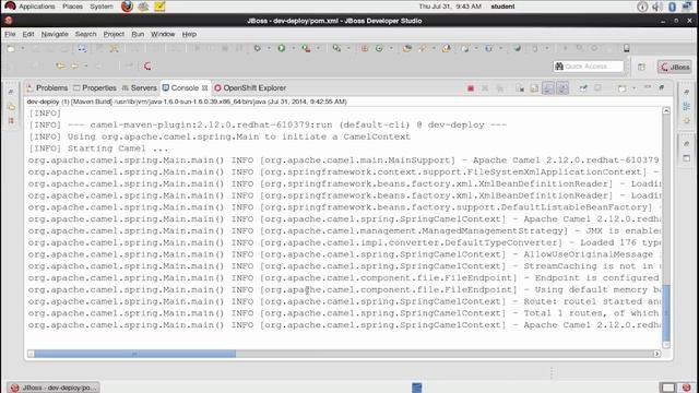 Deploying to Red Hat JBoss Fuse (JB421) смотреть онлайн