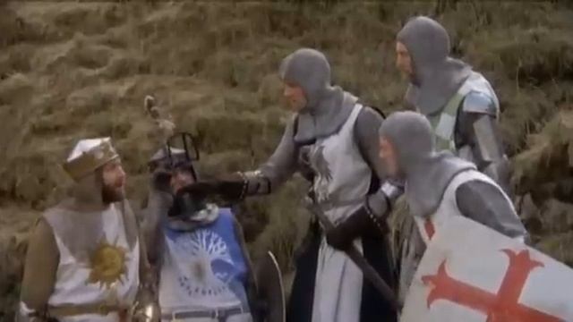 Страшный кролег - Монти Пайтон и священный Грааль (1975)