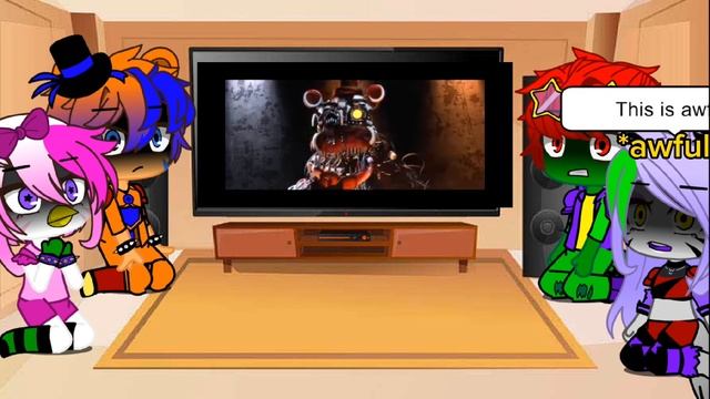 ||FNAF security breach reacts to Labyrinth music video!||Read description for some information|| смотреть онлайн