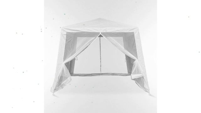 Садовый шатер 3x3/2,4x2,4м (Афина) обзор AFM-1035NC White производитель Афина-Мебель (Россия) смотреть онлайн