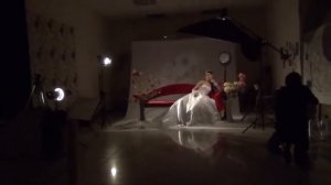 2012 03 16 Свадебная фотосъемка в фотостудии