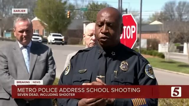 WATCH LIVE: Nashville police give update on deadly school shooting смотреть онлайн