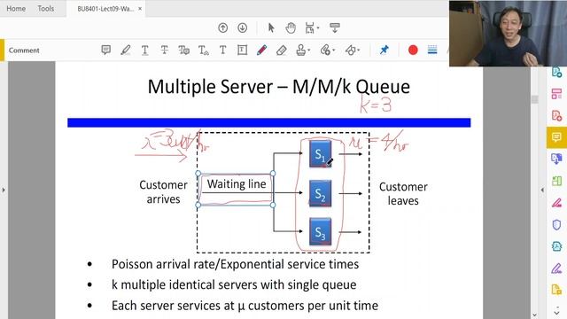 Waiting Line Models: Multiple Servers - 1 - Introduction (Part 1/3) смотреть онлайн