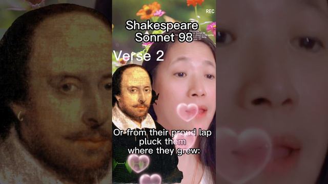 Shakespeare Sonnet Song, "From you have I been absent in the spring“, sonnet 98, 莎士比亚十四行诗