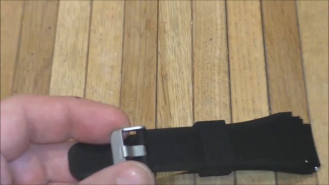 Посылка с Aliexpress.Силиконовый ремешок для часов(22мм). смотреть онлайн