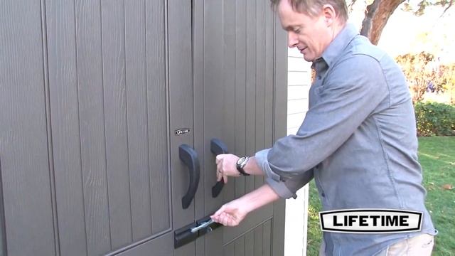 Lifetime: Сарай пластиковый (хозблок) 7'x4,5' м. смотреть онлайн