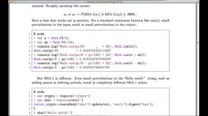 7   14   Git The SHA1 hash function 349