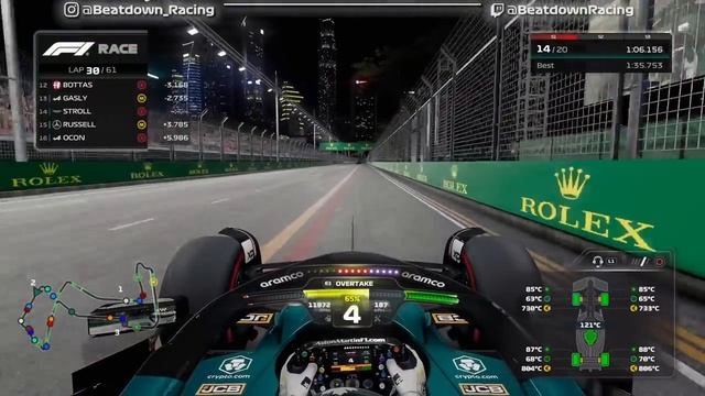 F1 23 - Let's Make Stroll World Champion #16: 100% Race Singapore