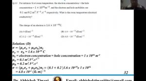 GATE 2018 Metallurgical Engineering Question Paper Solutions Part 1(First 35 Questions)