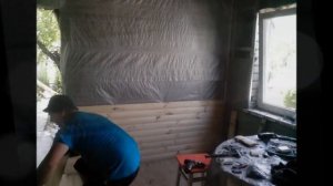 Монтаж Блок хауса Кировское (Этапы работы) 12.06.2015