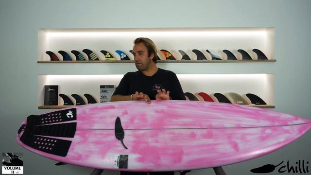 Chilli Surfboards Volume 2 + FCS 2 Mick Fanning Fins Review - The Surfboard Guide смотреть онлайн