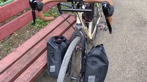 Rhinowalk сумка для вилки велосипеда с быстросъемным креплением