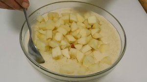 Оочень сочный Яблочный пирог, по-немецкому рецепту!