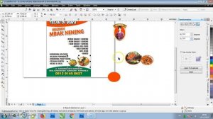 cara membuat brosur simple dan cepat dengan coreldraw x4