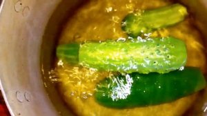 Маринованные огурцы  на зиму (с яблочным уксусом) Потрясающий рецепт!