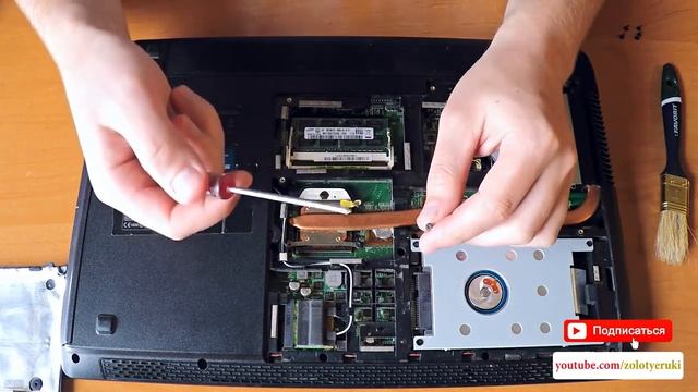 КАК ПОЧИСТИТЬ НОУТБУК ОТ ПЫЛИ САМОСТОЯТЕЛЬНО В ДОМАШНИХ УСЛОВИЯХ   ZOLOTYERUKI смотреть онлайн