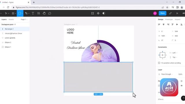 How to make social media post Using Figma | A2it Online смотреть онлайн