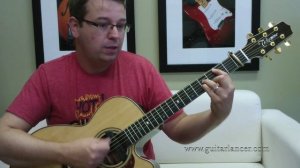 Sail Away By David Gray GUITAR lesson