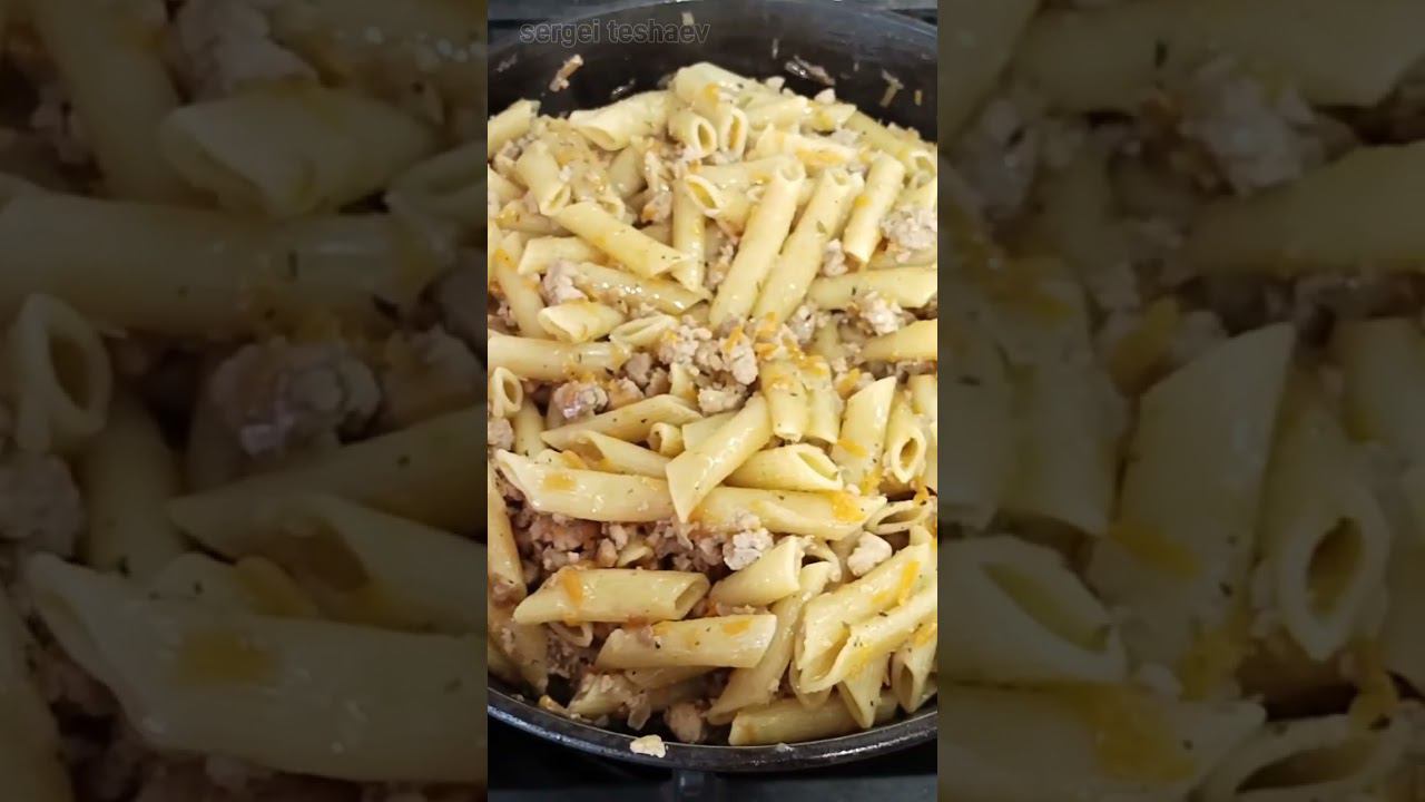 Макароны по флотски short #shotrs #макароныпофлотски #макароны #макаронысфаршем #macaroni_recipe