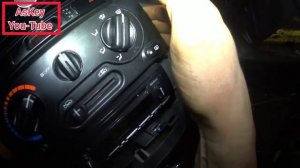 Часть(1) Шевроле Ланос, замена радиатора отопителя, снятие панели приборов.