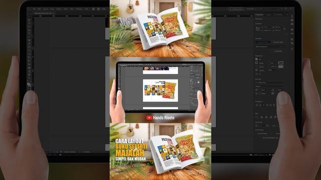 Cara Layout Buku, Katalog Atau Company Profil Seperti Majalah Dengan Adobe Indesign