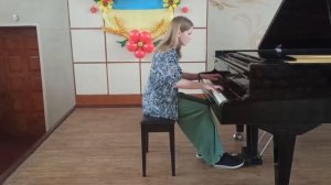 Колотуша Настя: Ф. Бургмюллер - Етюд тв. 105, №5