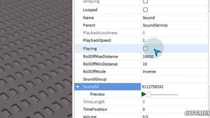 Как сделать музыку в Roblox Studio