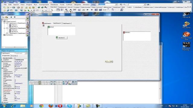 Урок Delphi. Вкладка Win32 смотреть онлайн