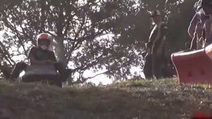 гонки с горы на детских автомобилях