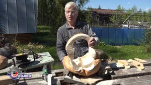 Минигриндер Комбо Wood - Выборка в сувеле рашпильной фрезой Saburrtooth CR2125 чаша - Часть 2