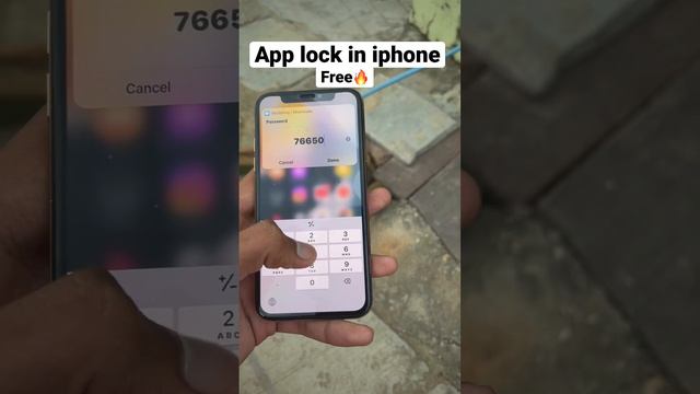 How to lock app in iphone || applock in iphone || #apple #applock